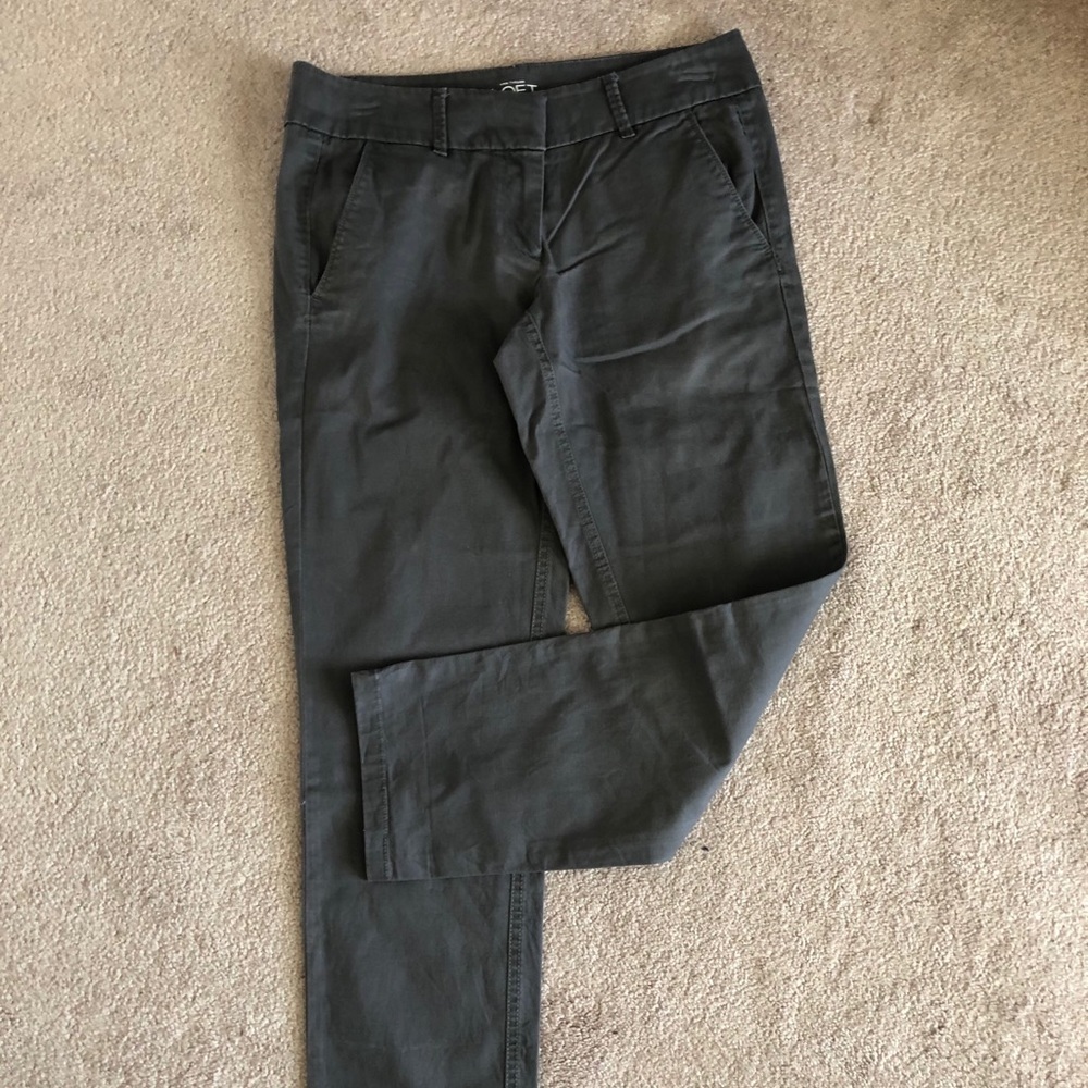 Dark Grey Crop Pants